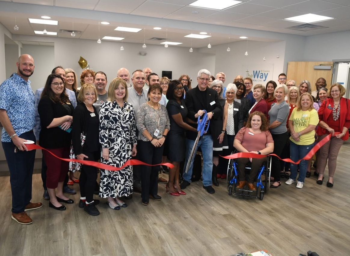 Ribbon Cutting College Drive