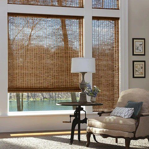Wooven Wood Shades – Long Beach, CA – Stanley Shade