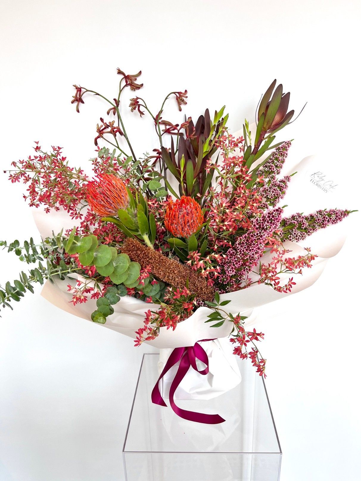 Bouquet of red flowers — Flowers in Fairy Meadow, NSW