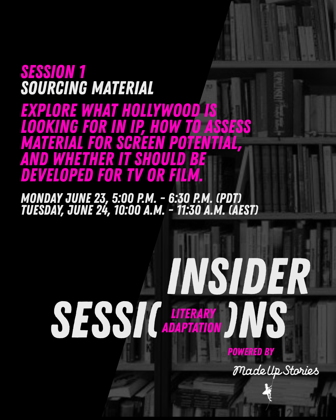 SESSION 1 Sourcing Material