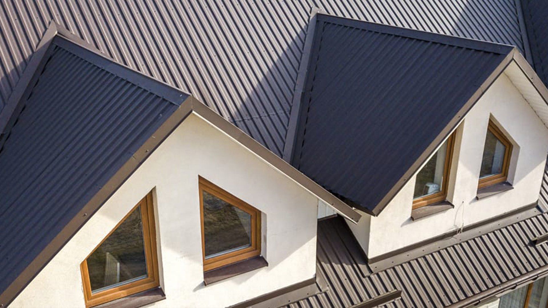 House with a metal roof