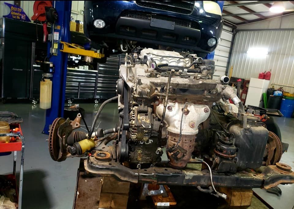 Car Old Engine — Enid, OK — Speed Tech Automotive