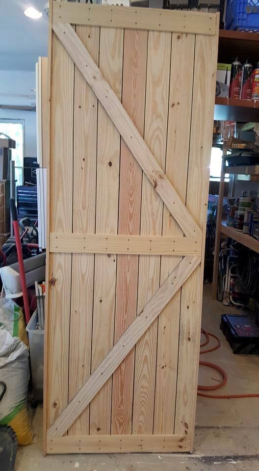 Incomplete Wooden Door — Millersville, MD — Chesapeake Construction, Inc.