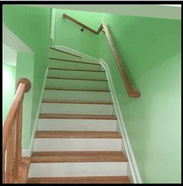 A Picture Of A White Stairs — Millersville, MD — Chesapeake Construction, Inc.