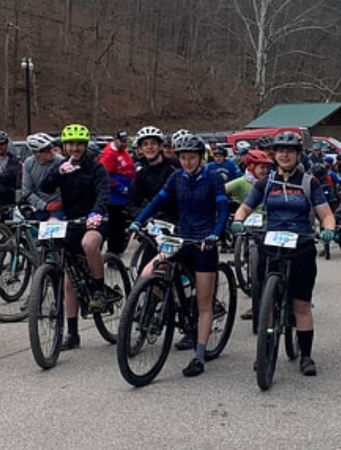 Mohican MTB 100 racer.