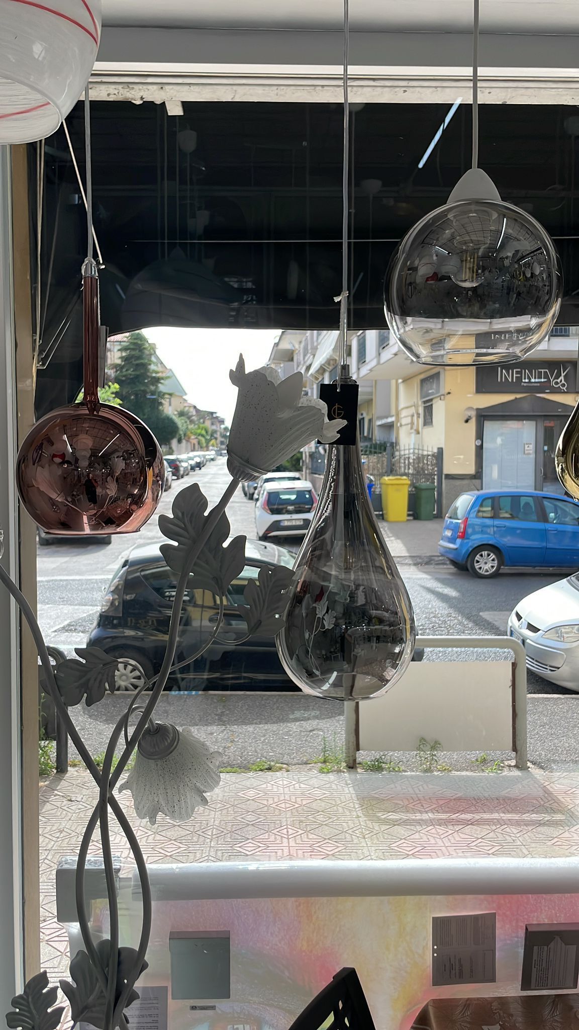 vetrina nuovi arrivi lampade