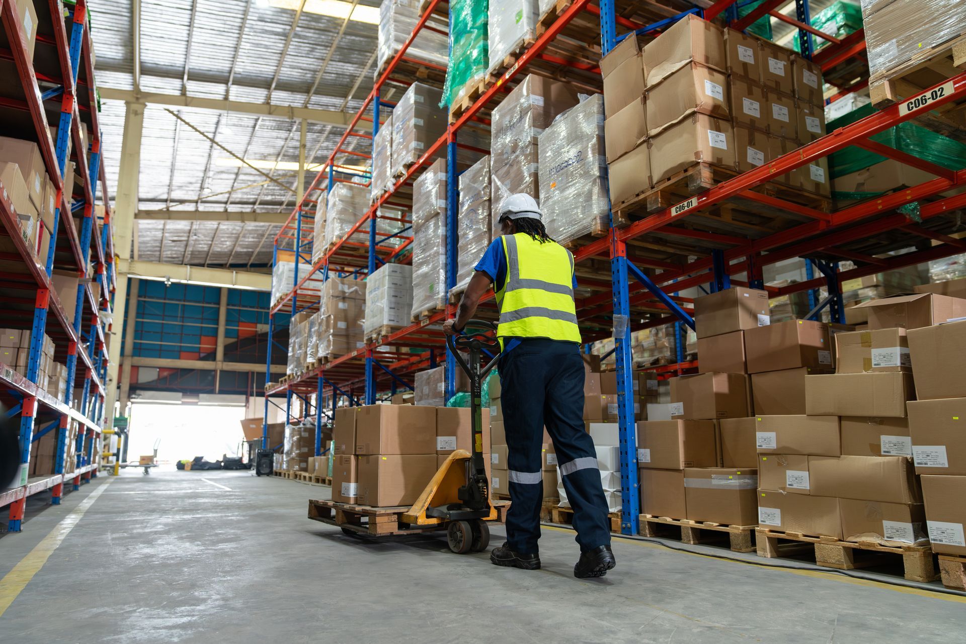 Warehouse commercial cleaning