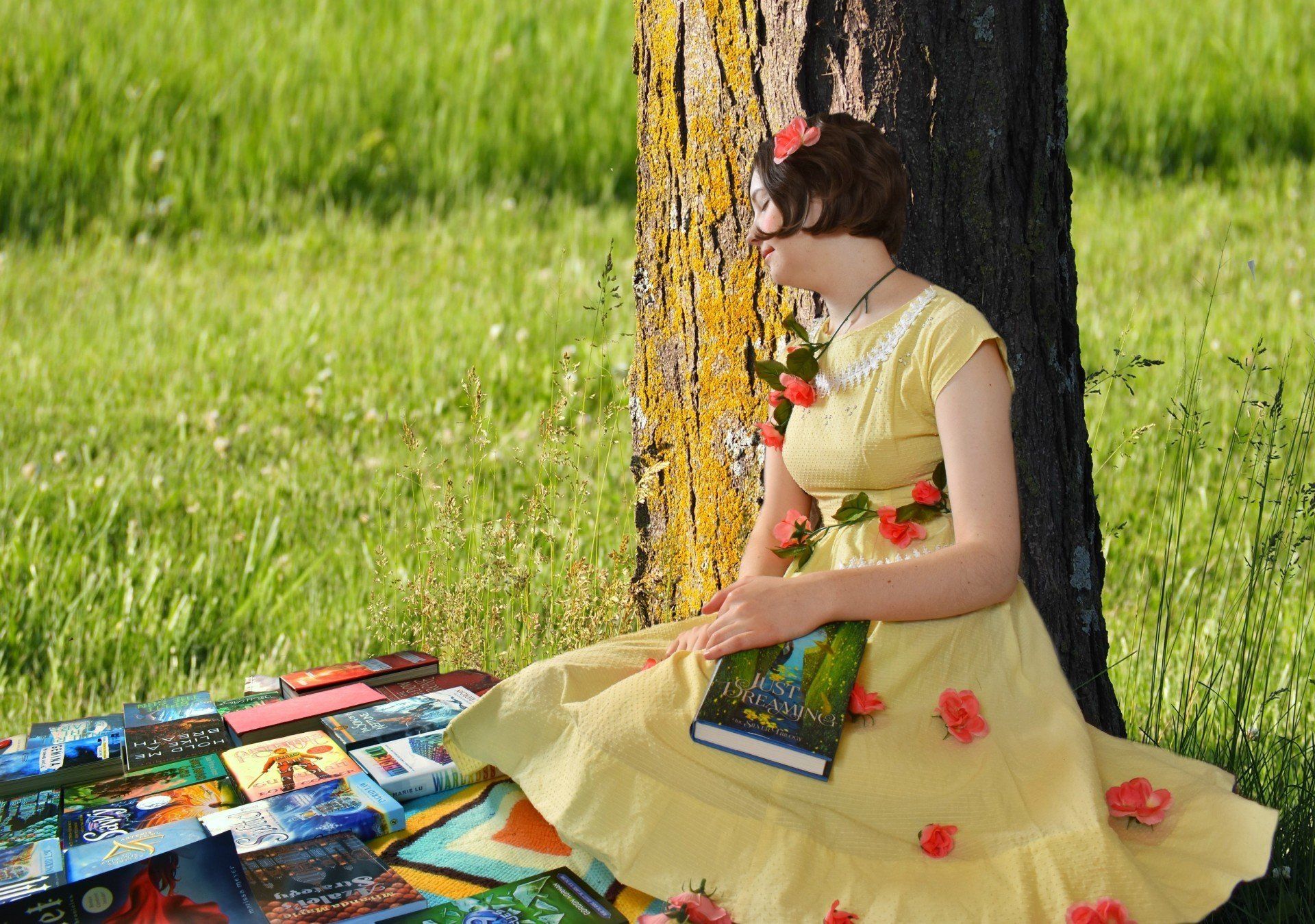 girl tree book