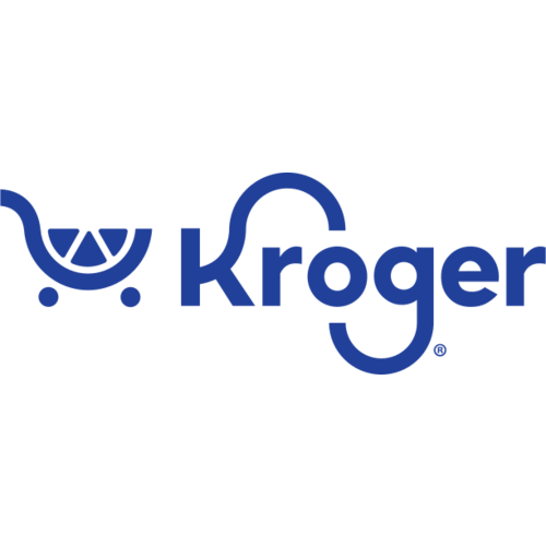 A blue logo for kroger.