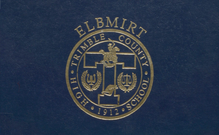 The logo for elbmirt, the trimble county high school yearbook