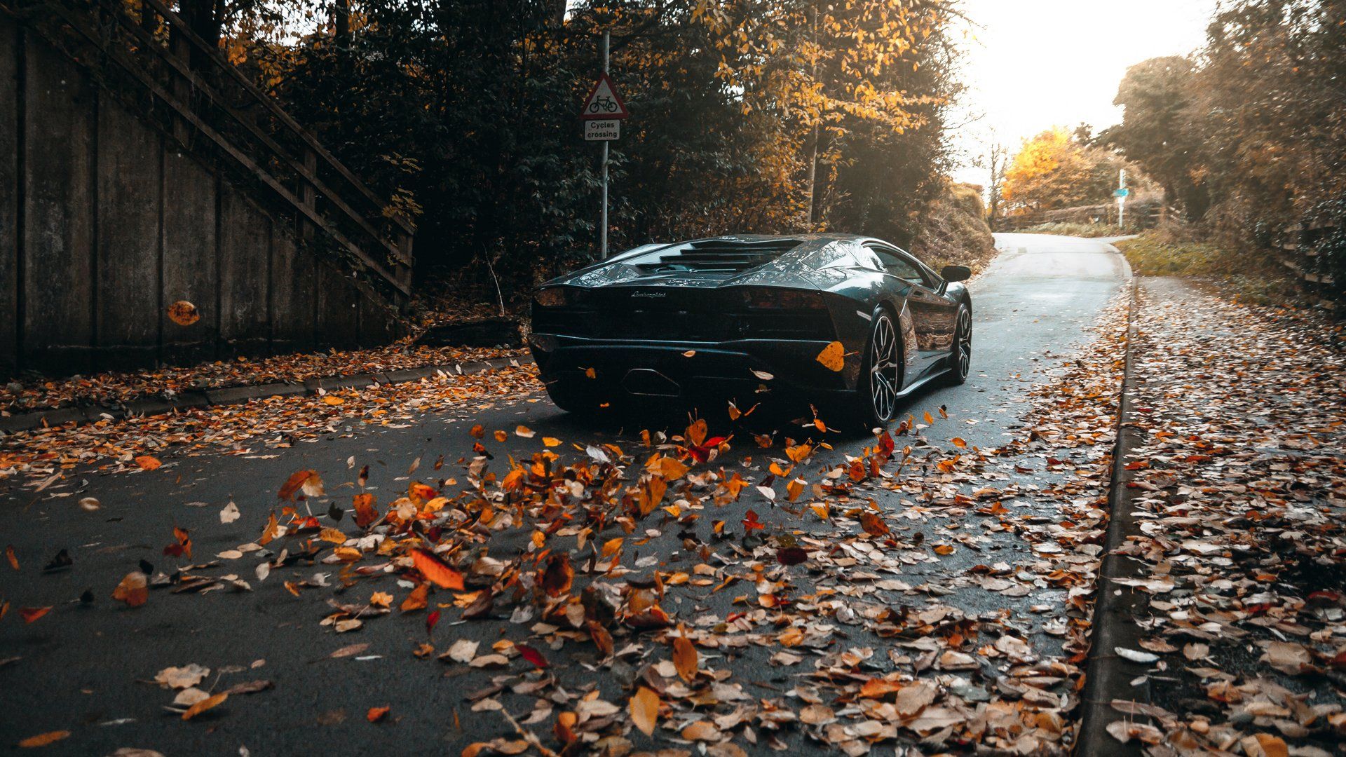 Lamborghini Aventador S, in the Ribble Valley by Clitheroe, Lancashire Photographer Lee Parkinson