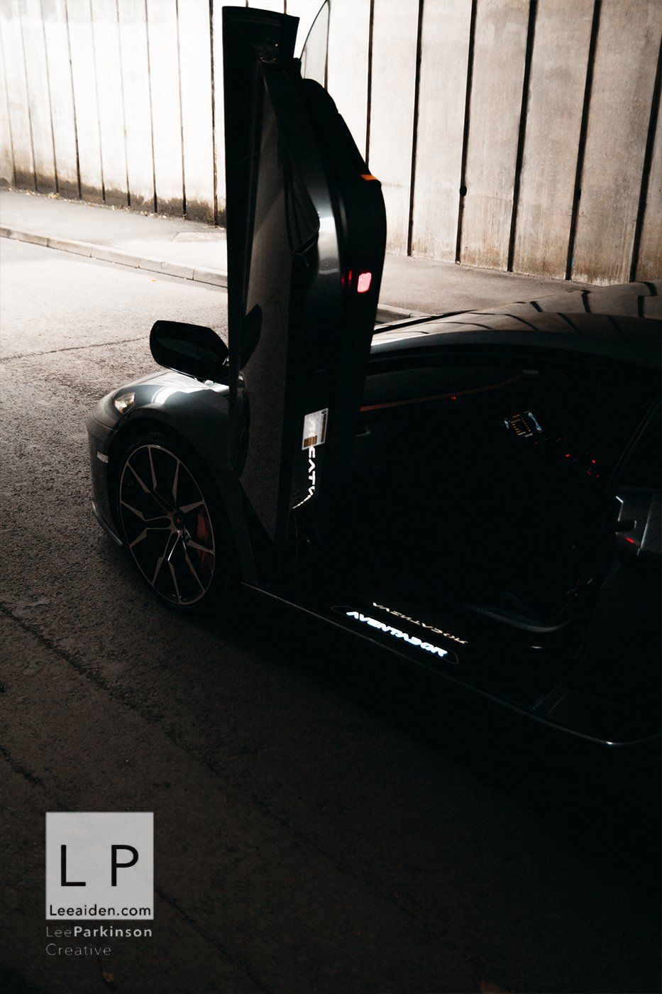 Lamborghini Aventador S, in the Ribble Valley by Clitheroe, Lancashire Photographer Lee Parkinson