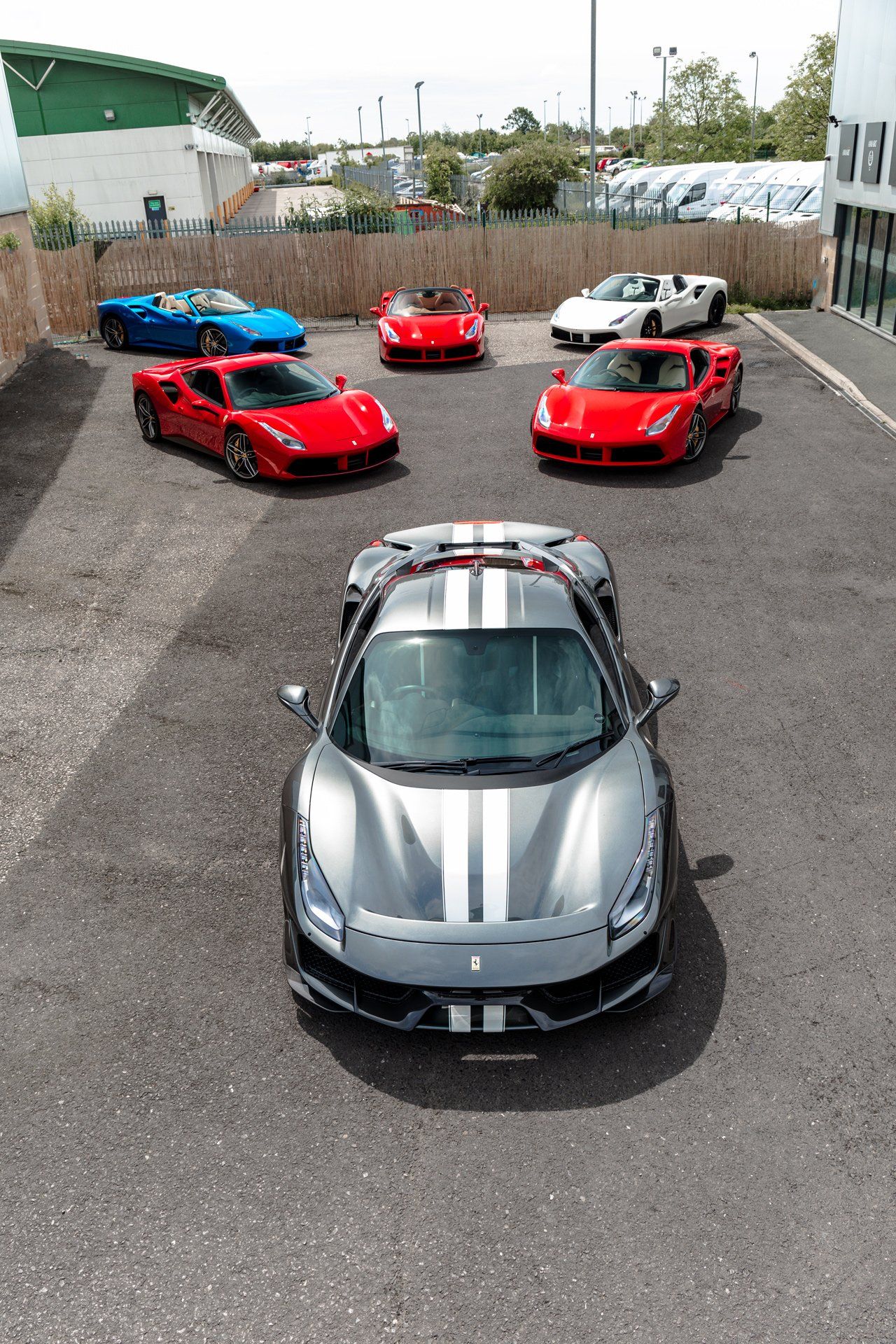 Ferrari 488, North West, Clitheroe, Lancashire Wedding and Automotive Photographer