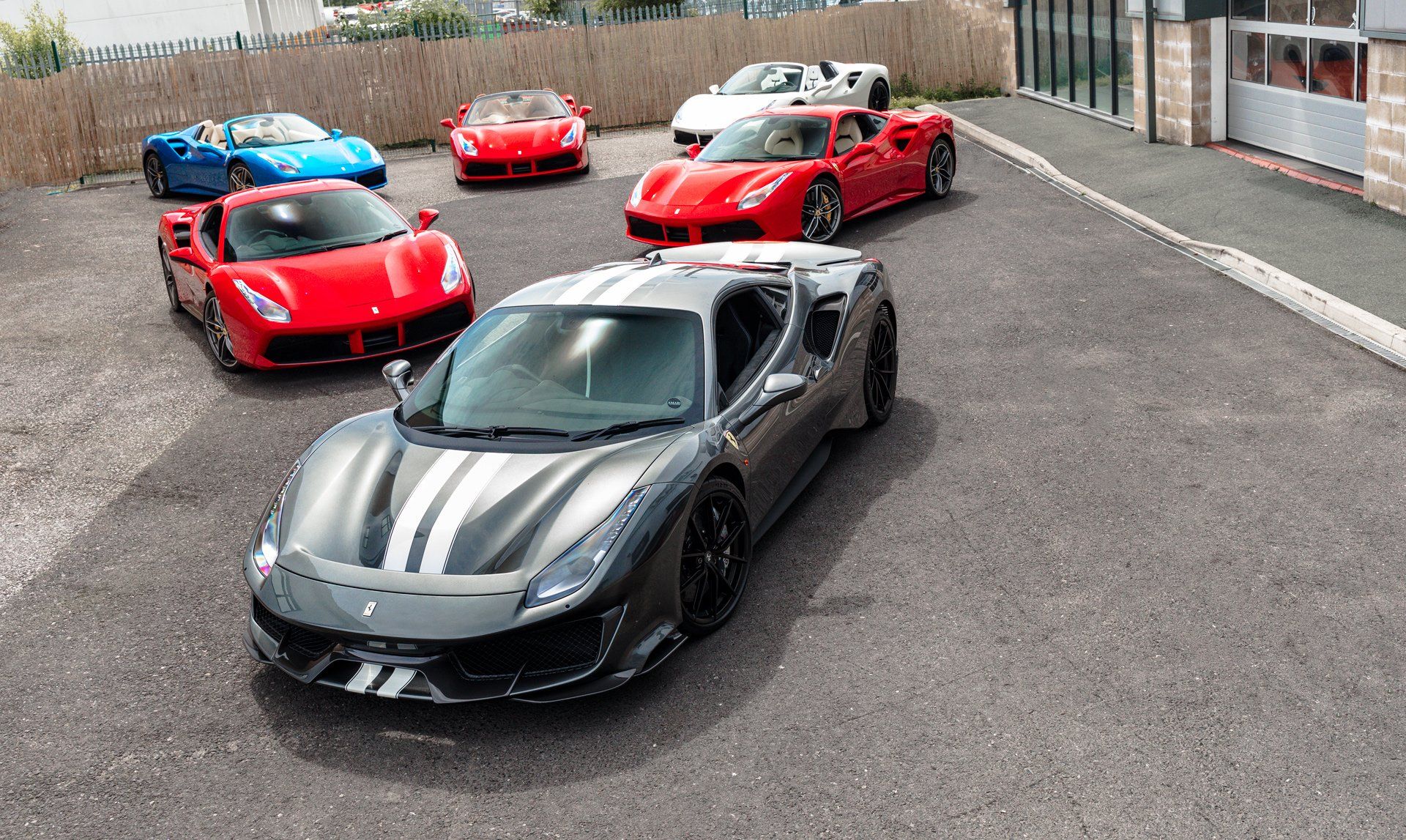 Ferrari 488, North West, Clitheroe, Lancashire Wedding and Automotive Photographer