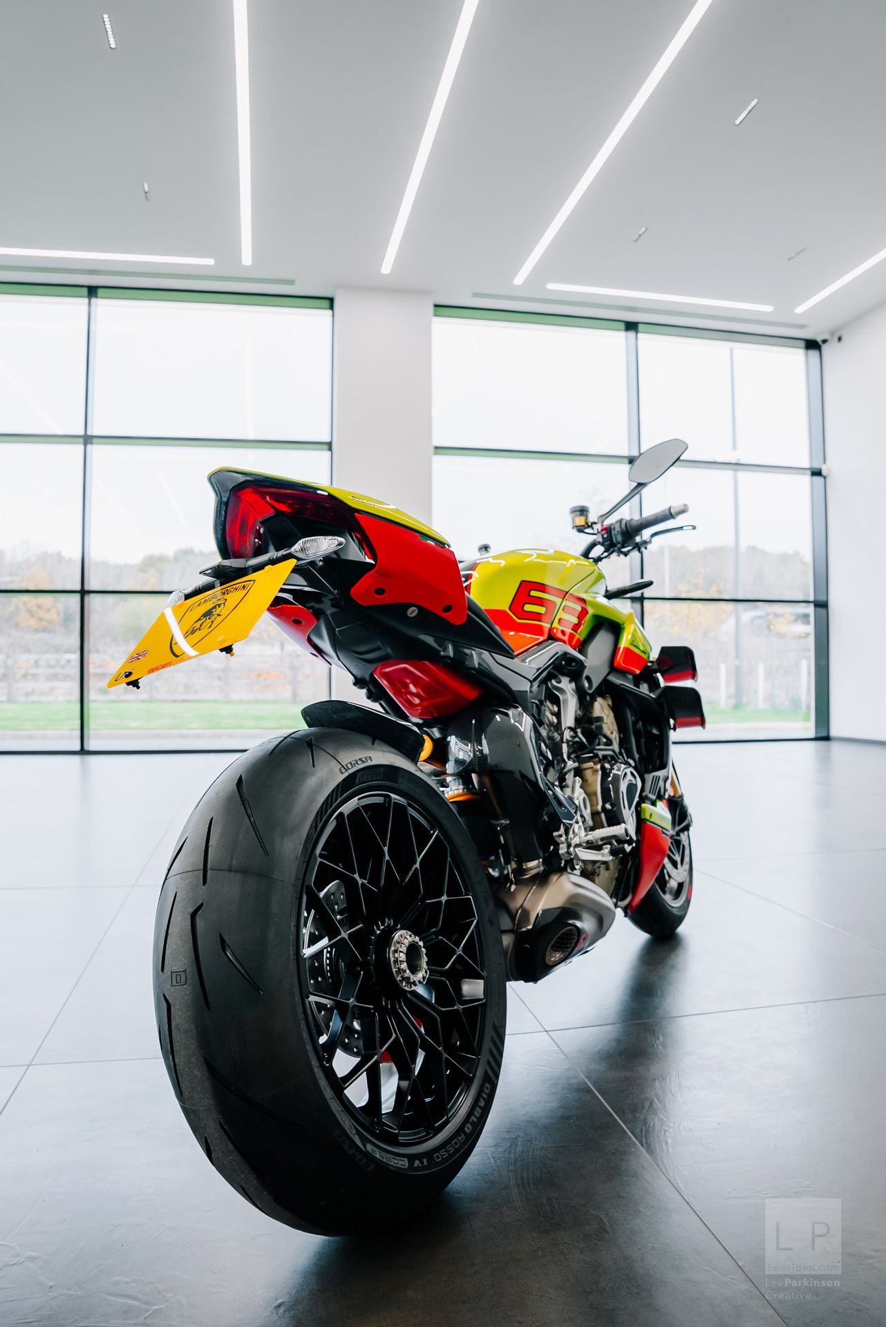 Ducati Streetfight Diavel Lamborghini - Automotive Motorcycle Photographer Lee Parkinson Leeds 
