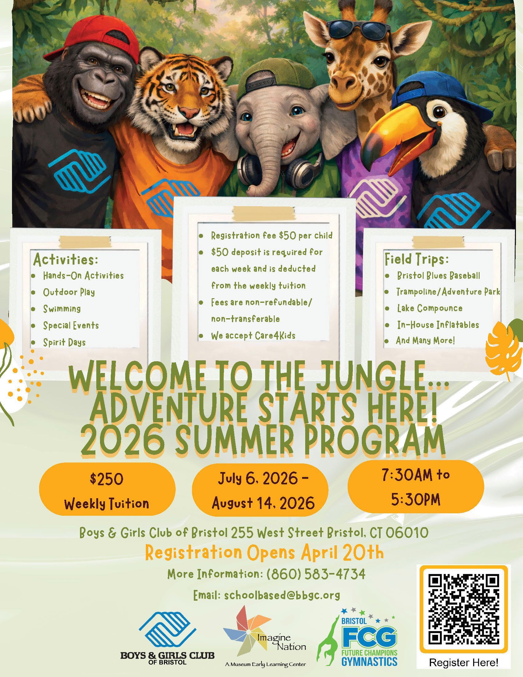 Summer Program (Grades 1-5) | BBGC