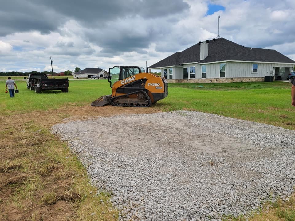 Residential Excavation Site — Springtown, TX — Triple L Contracting & Excavating