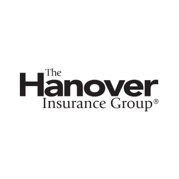The Hanover Insurance Group logo, black text on white background.