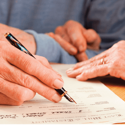 wills and probate documents