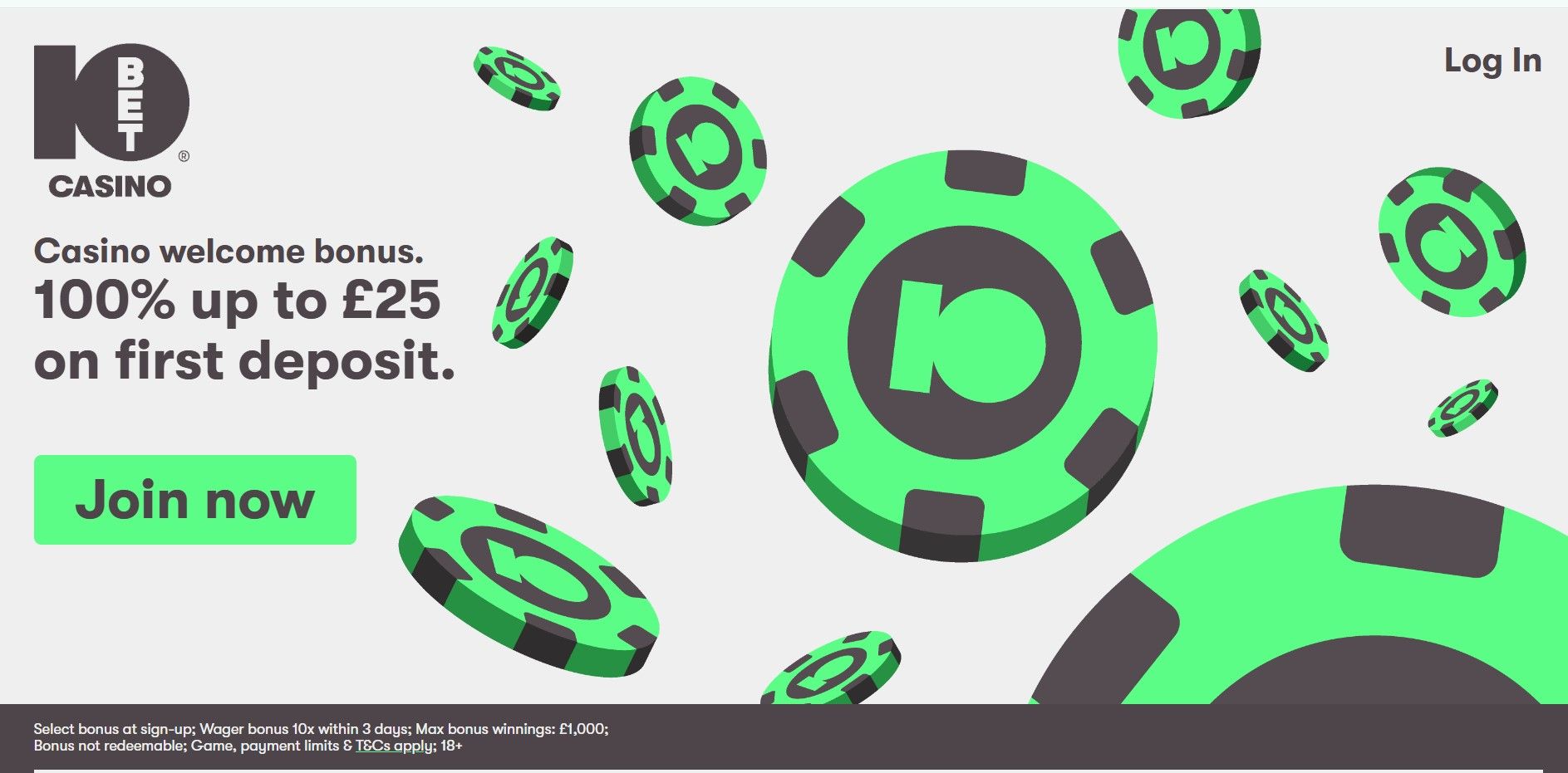 Casino promotion: 