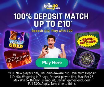 Lottogo Offer from Go Gambling