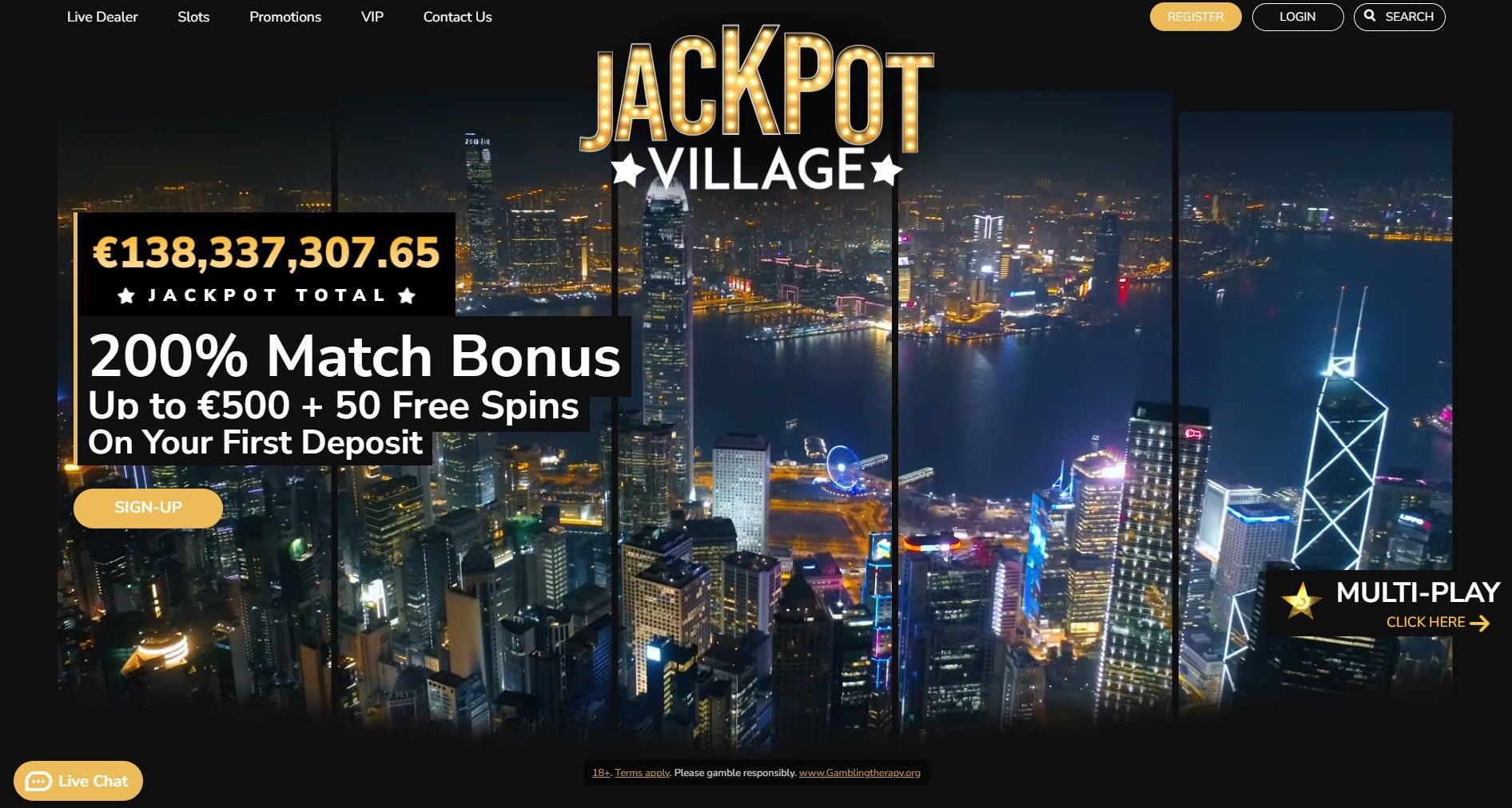 jackpot village online casino Offer from Go Gambling
