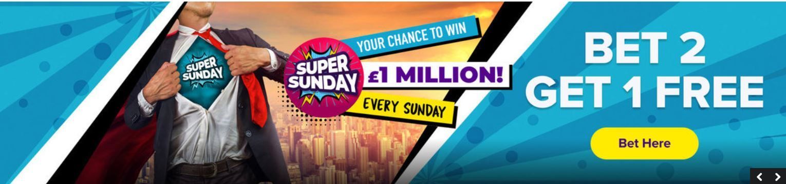 lotto go sunday £1 million pot