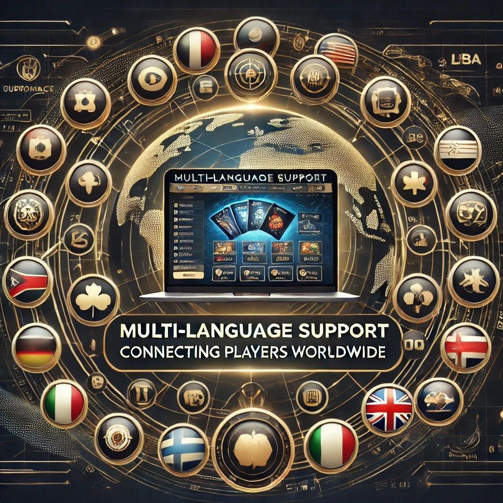 multi language support casinos go gambling