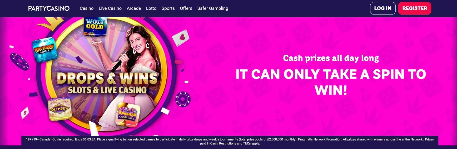 party casino Offer from Go Gambling