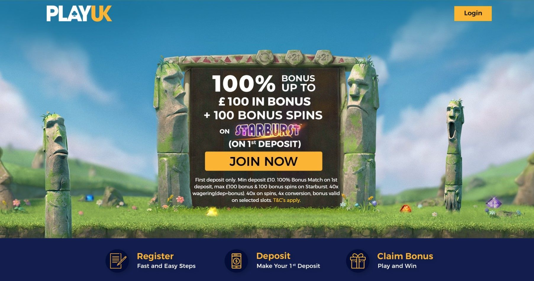 play uk online casino Offer from Go Gambling