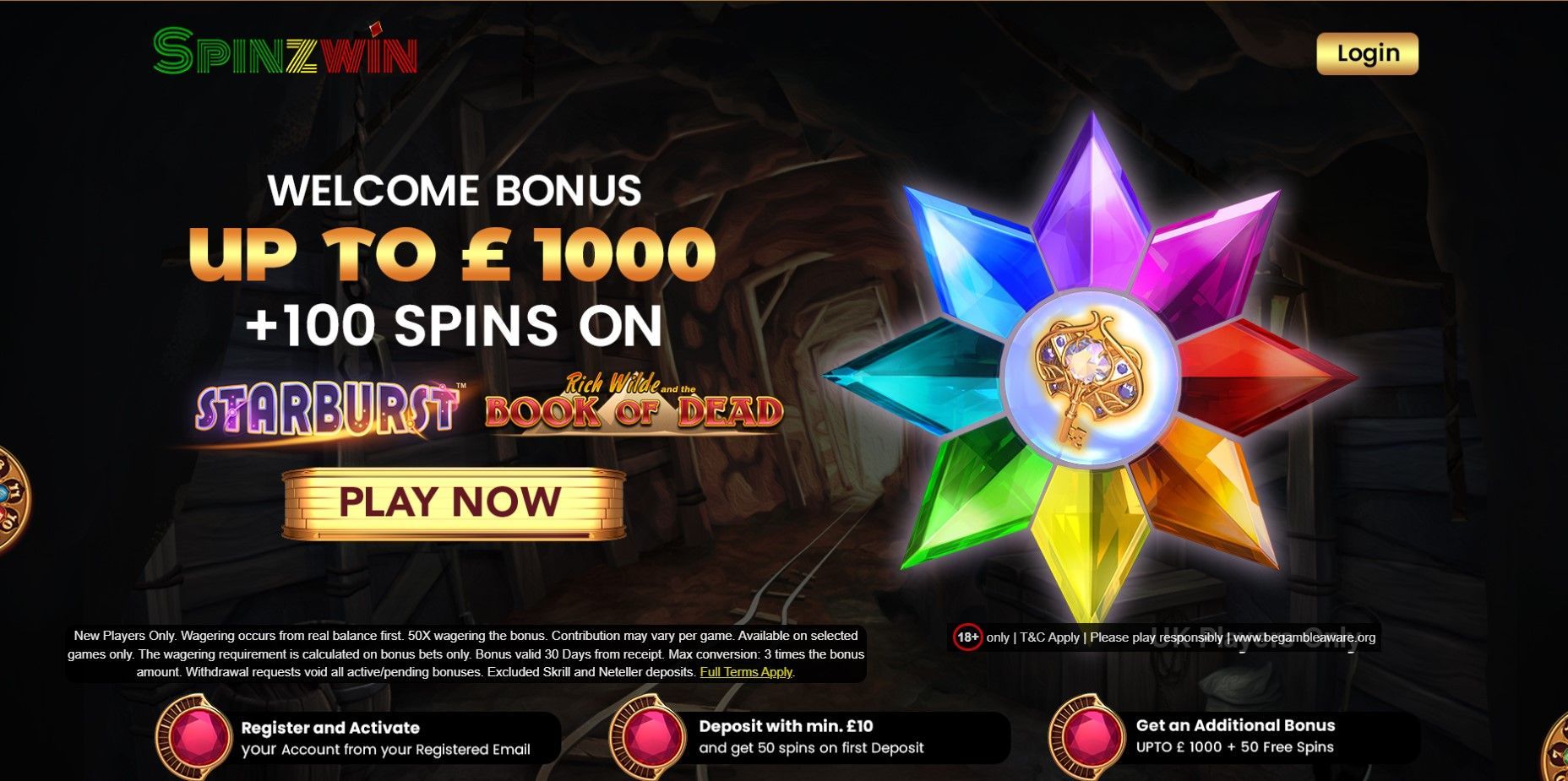 spinzwin casino Offer from Go Gambling