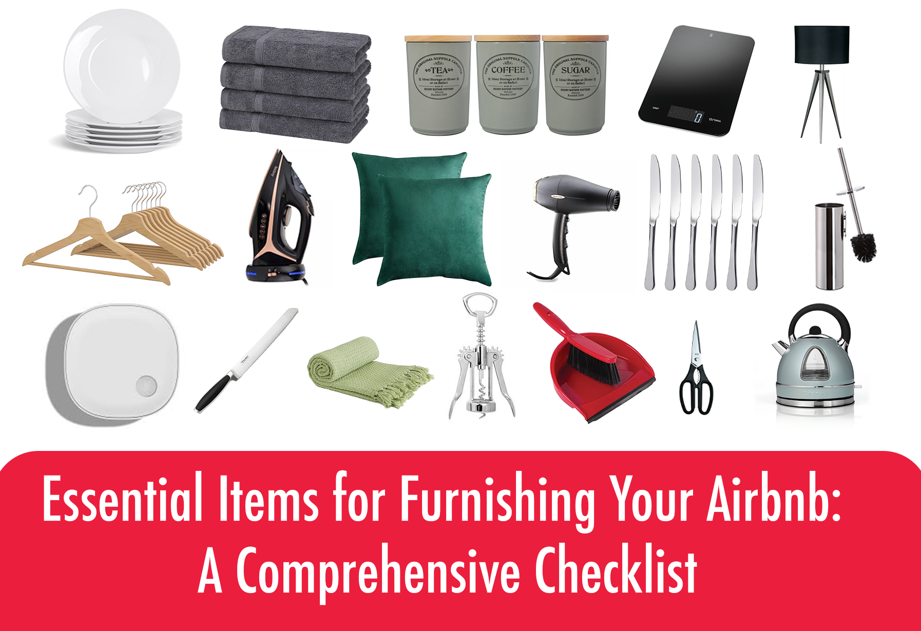 Essential Items for Furnishing Your Airbnb: A Comprehensive Checklist