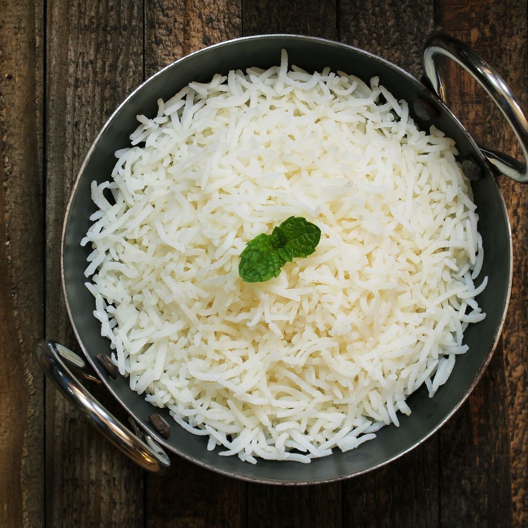 with our Indian dishes or on its own, here are our varieties of rice