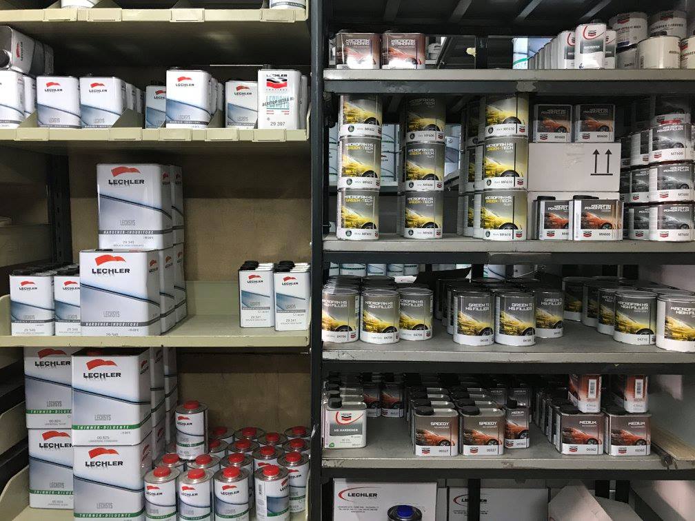 vernici e smalti per carrozzeria