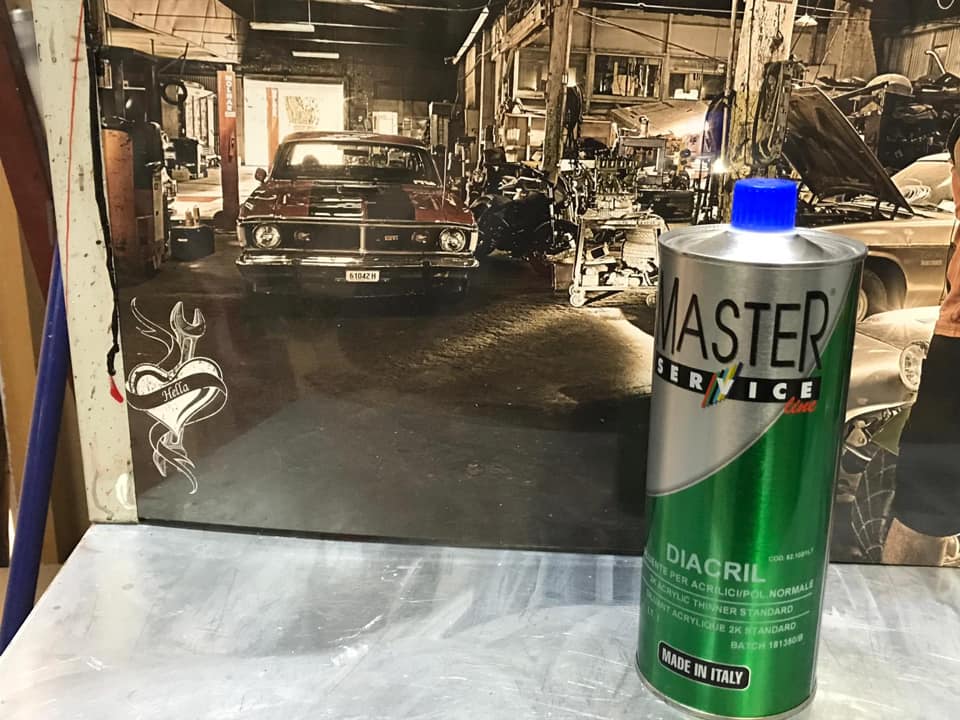 vernice acrilica per carrozzeria