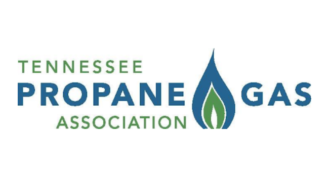 The logo for the tennessee propane gas association