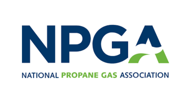 The logo for the national propane gas association