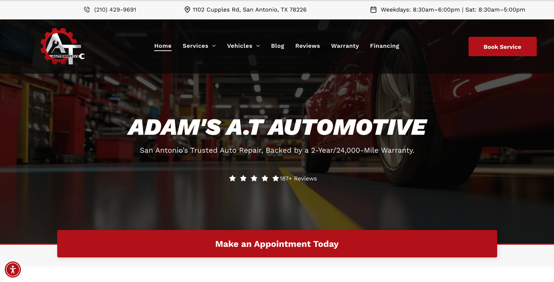 Auto Repair in San Antonio, TX | Adam's A.T Automotive
