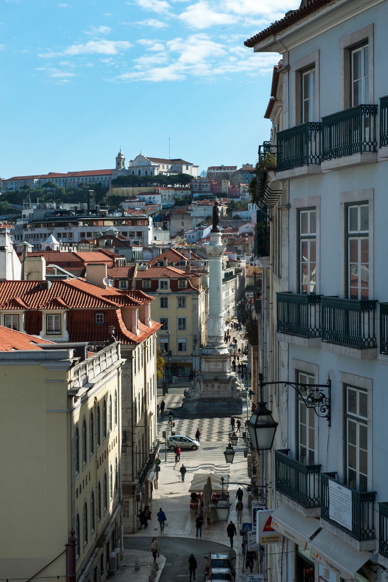 Enjoy Stunning Views of Rossio Square from Cheese & Wine Apartments in Lisbon