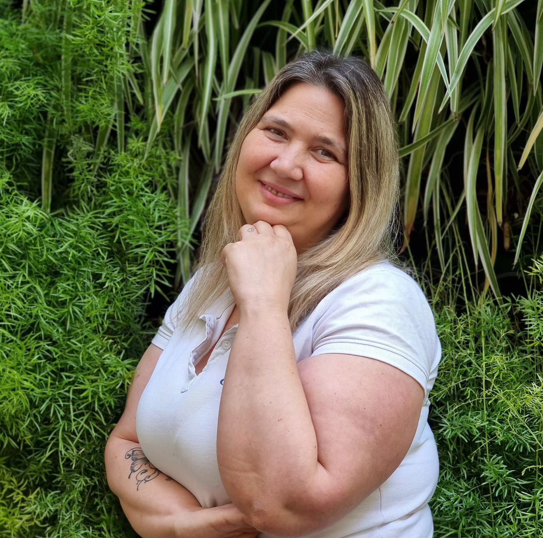 Paula, our housekeeping supervisor, ensuring every detail is perfect for your stay.