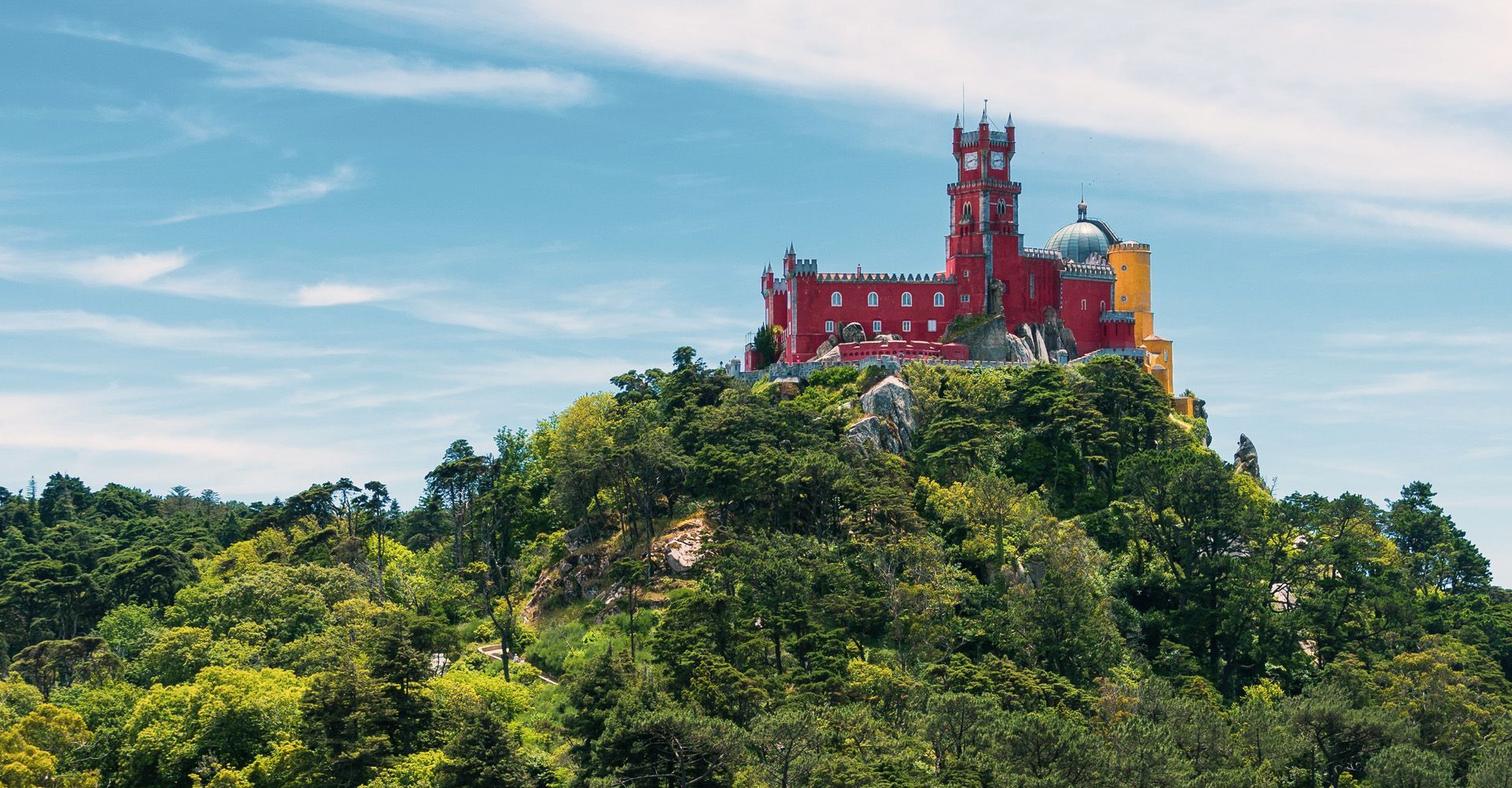 Immerse yourself in the enchanting allure of Sintra on a leisurely day trip. Explore opulent palace