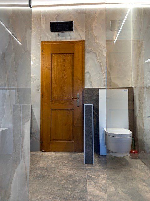 Création douche à l'italienne Valais