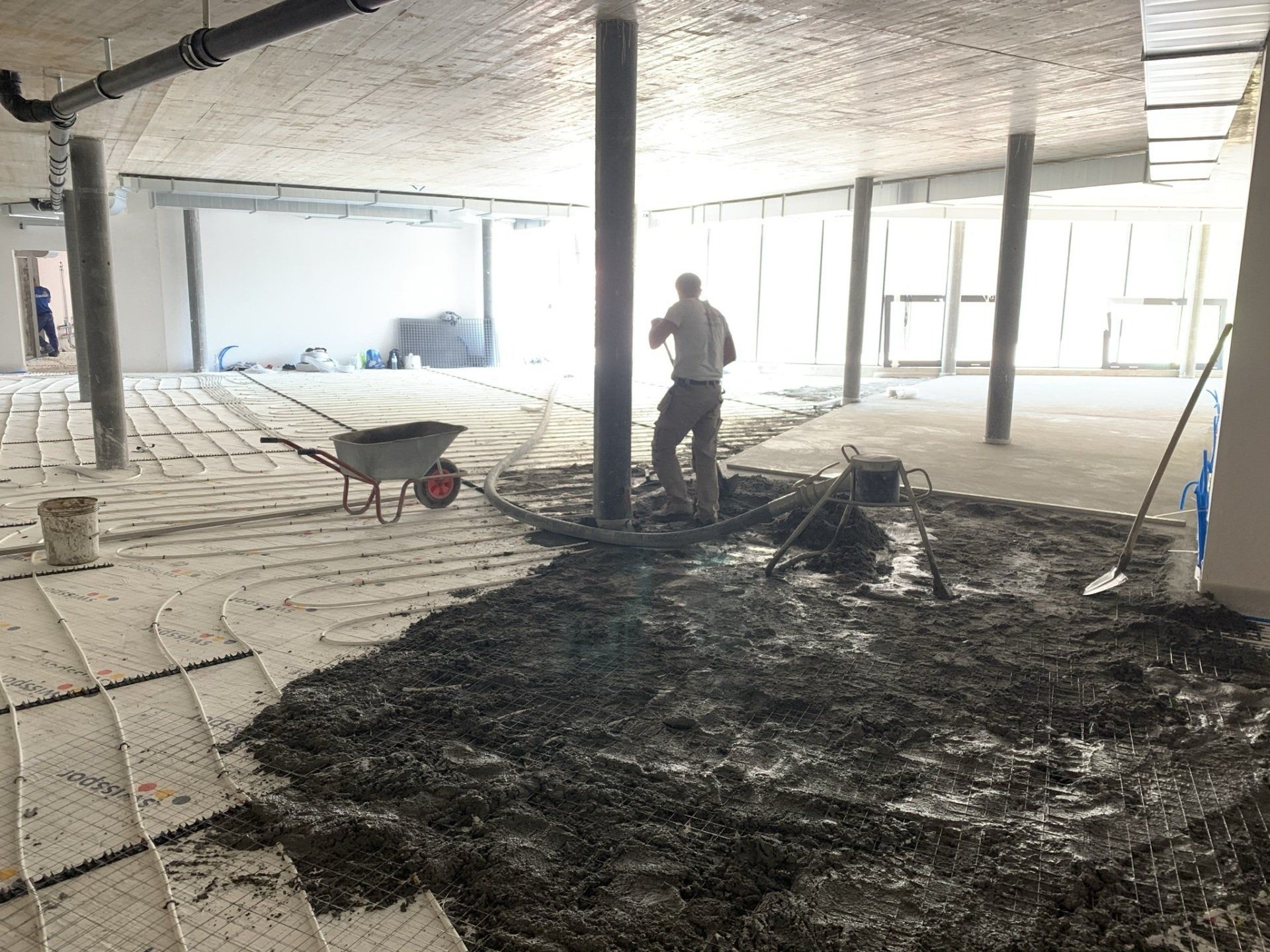 Pose de chapes Valais