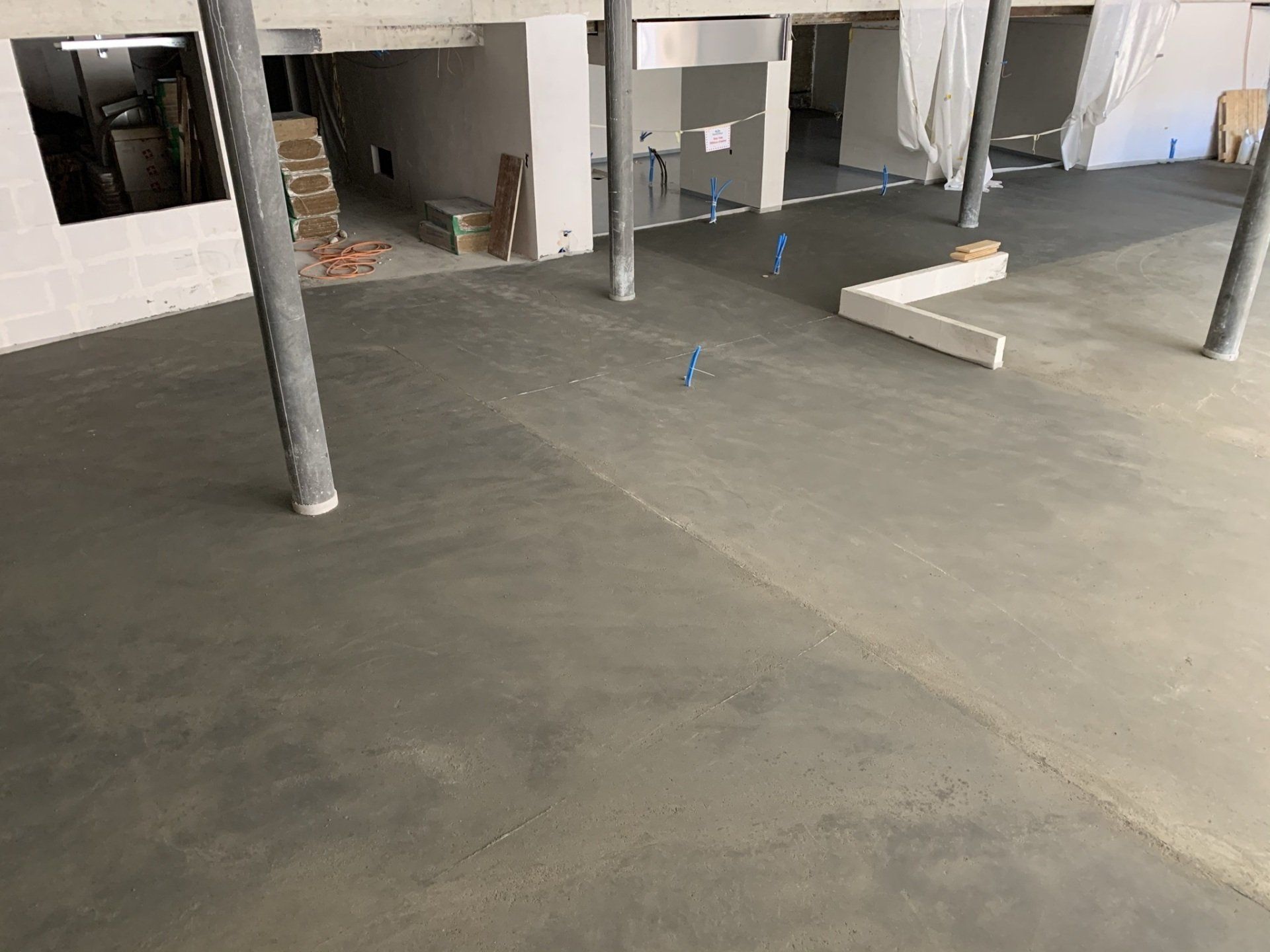 Pose de chapes Saillon