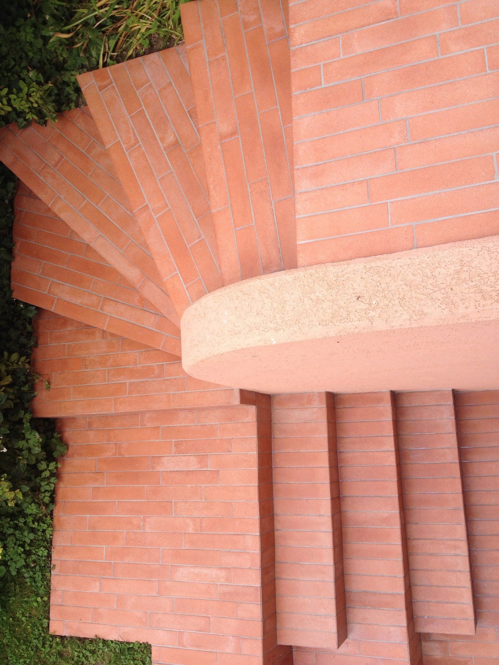 Escalier de briques Valais