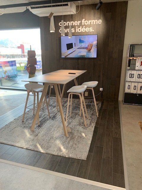 Carrelage de galerie marchande