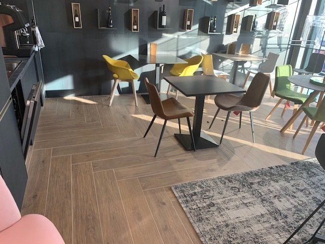 Carrelage imitation parquet