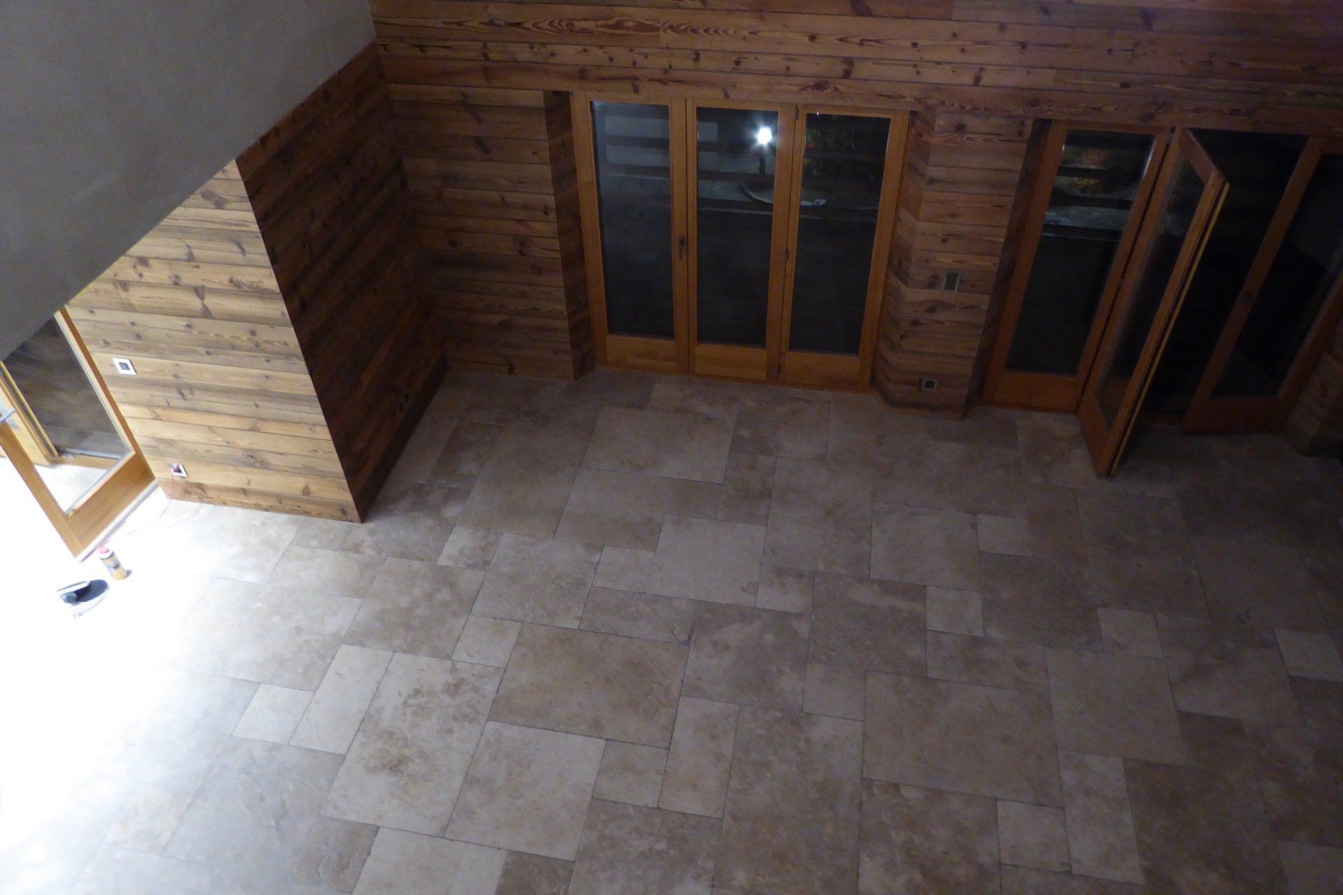 vue plongeante de l'atryum