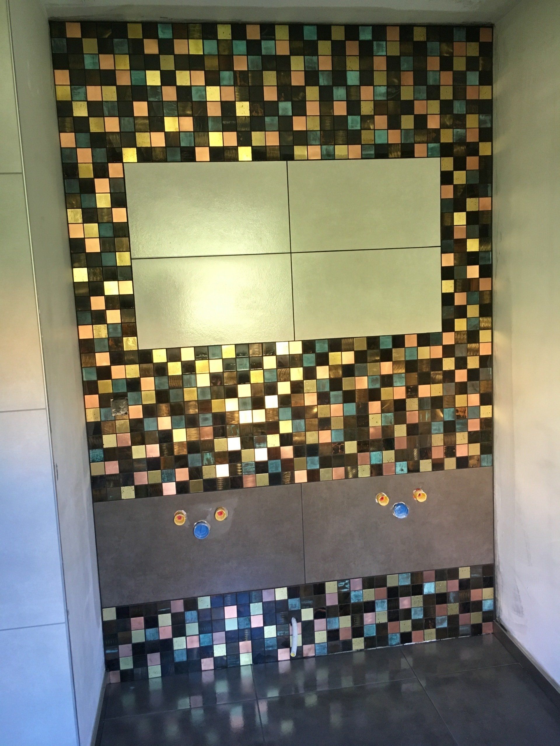 mosaïque murale décorative