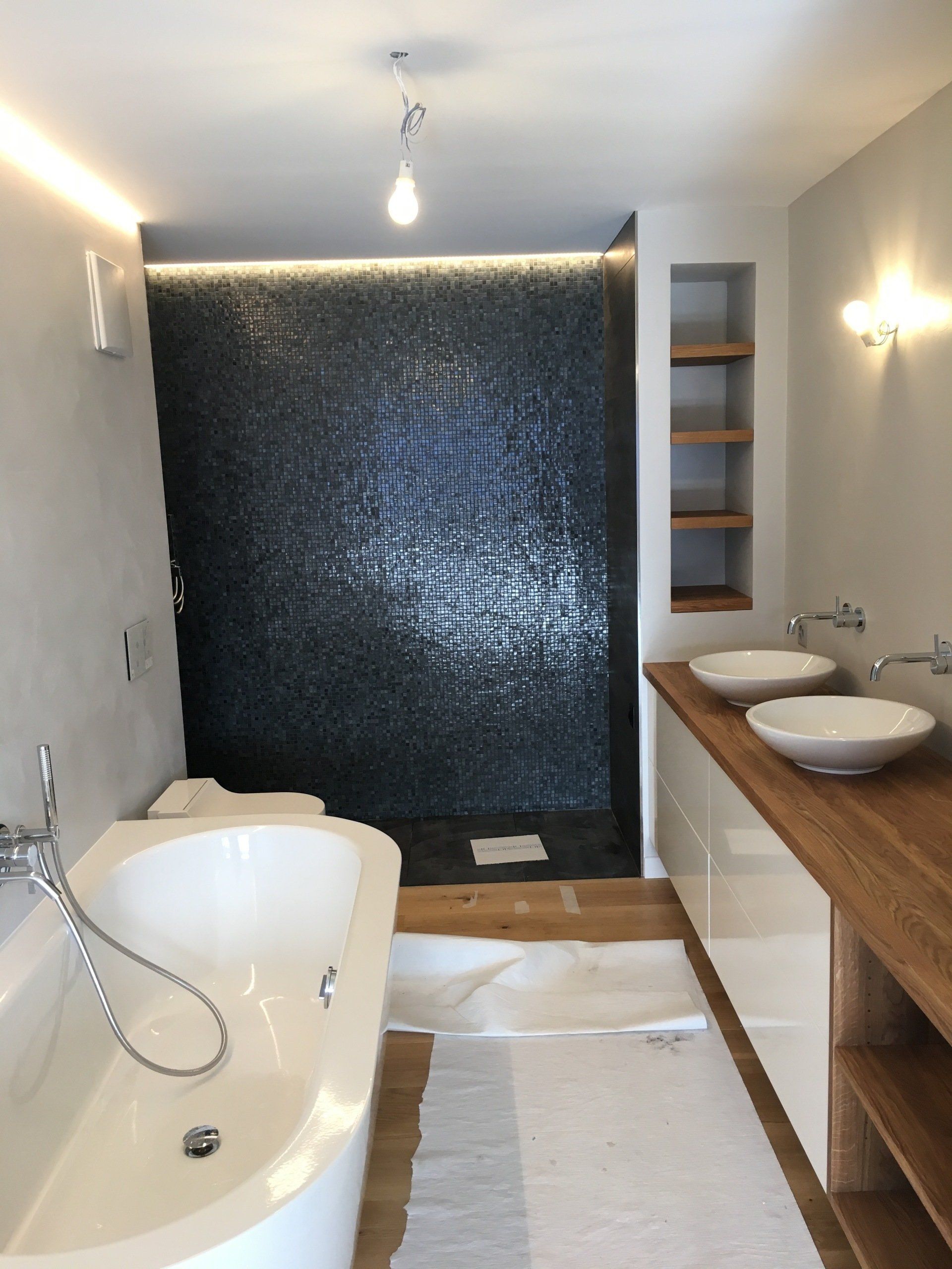 vue d'ensemble de salle de bain